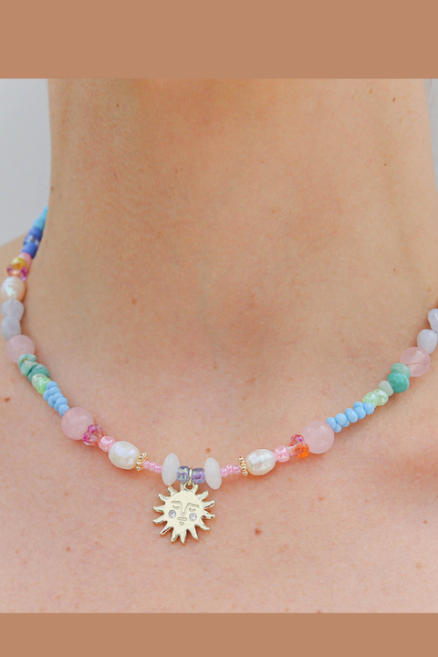 Rainbow Sun Necklace