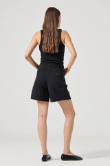 Super Mirage Denim Shorts - Lyocell Ash