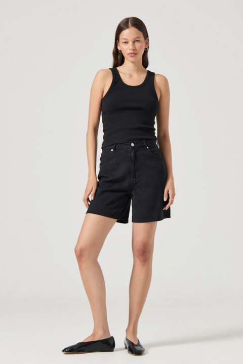 Super Mirage Denim Shorts - Lyocell Ash