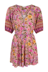 Swan Lake Mini Dress - Lilac Rose