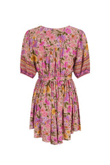 Swan Lake Mini Dress - Lilac Rose