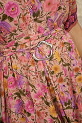 Swan Lake Mini Dress - Lilac Rose