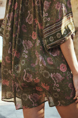 Swan Lake Tunic Dress - Sage