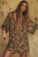 Swan Lake Tunic Dress - Sage
