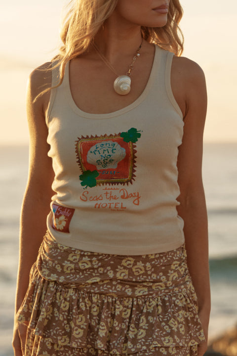 The Rara Skirt - Brown Seas