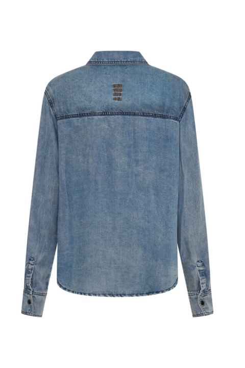 Tencel Western Shirt - Blue