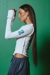The Ten On Repeat Top - Off White