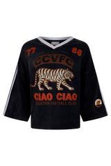 Tiger Football Club Crop Sport Tee