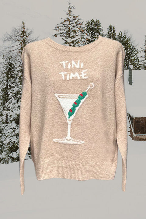 Tini Time Sweater - Beige