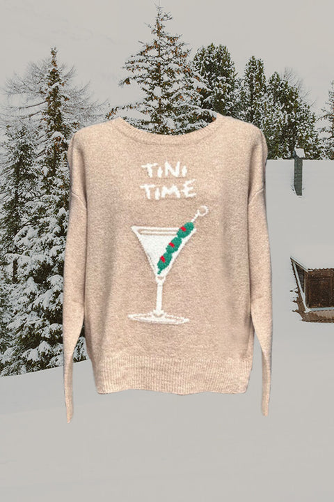 Tini Time Sweater - Beige