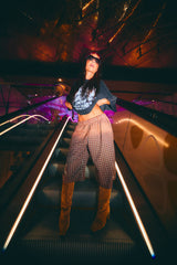 Tokyo Plaid Jort