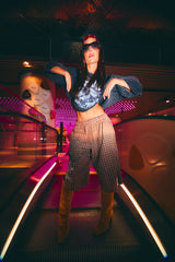 Tokyo Plaid Jort