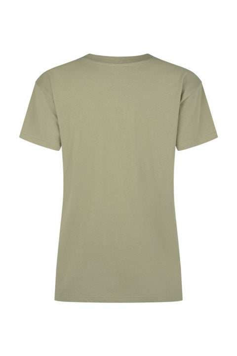 Mermaid Truckstop Biker Tee - Khaki