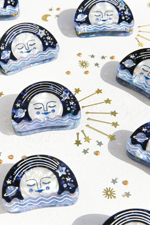 Universe Hair Claw - Blue