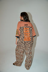 Sabbi Kindness V-Neck Leopard Tee