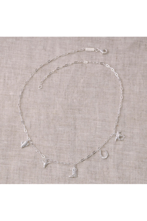 Wild West Necklace - Sterling Silver