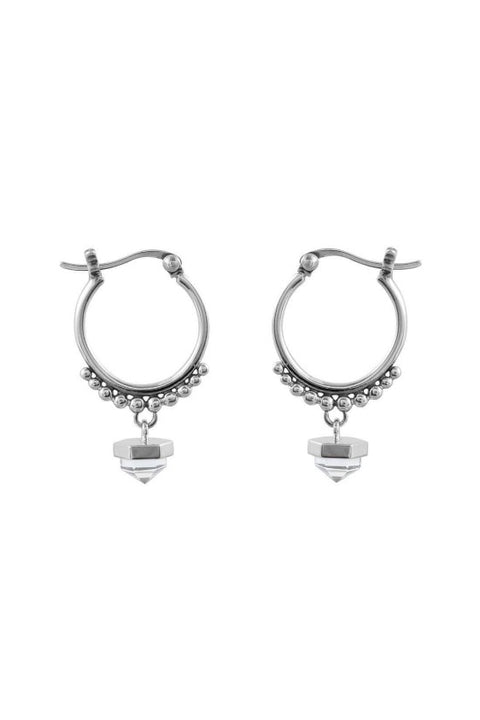 Banjara Healer Earrings - Silver