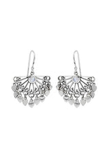 Lovers Chandelier Moonstone Earrings
