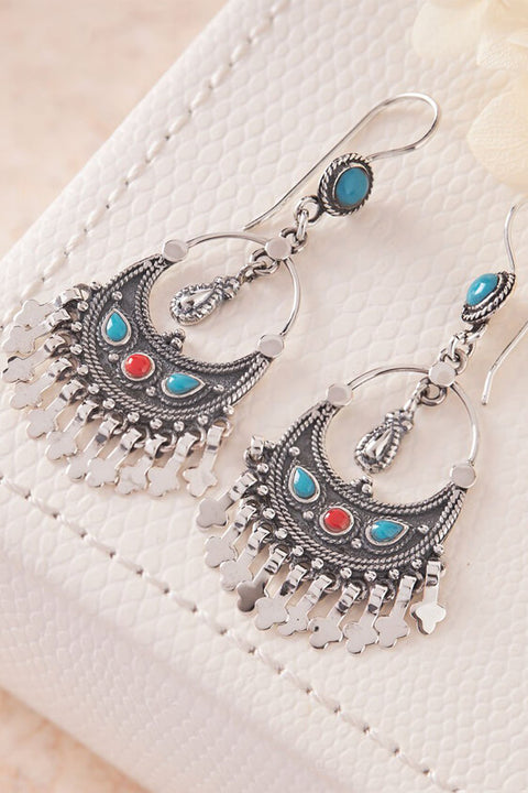 Candescent Drop Earrings - Silver