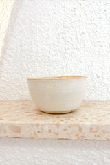 Stoneware Clay Smudge Bowl – Piker White