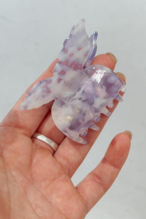 Large Butterfly Claw Clip - Lavender