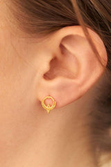Pushkar Studs - Gold