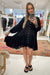 Biasa Short Dress - Black