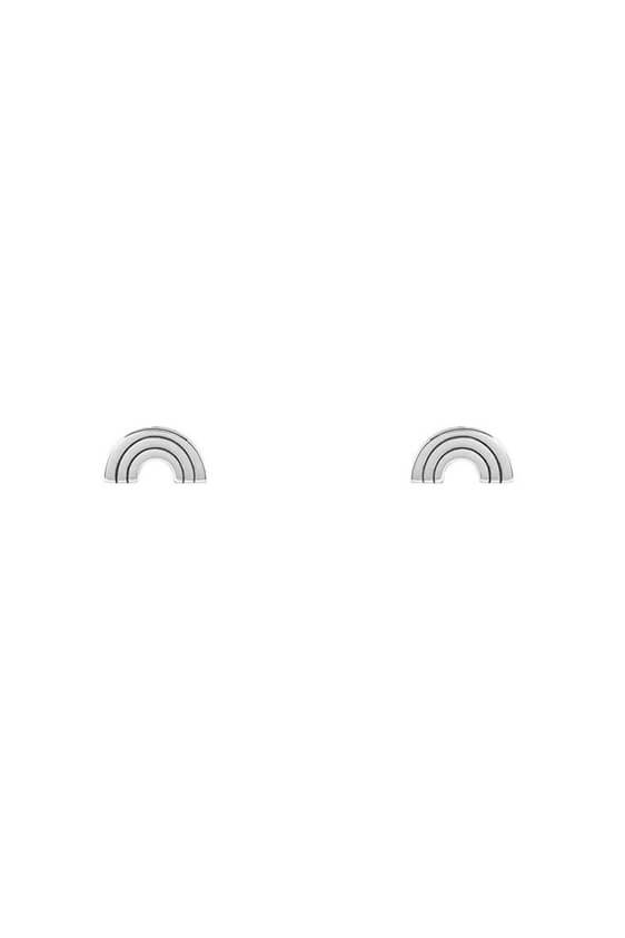 Chasing Rainbows Studs - Silver