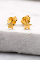 Astra Star Studs - Gold