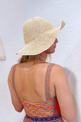 Little Miss Sunshine Beach Hat - Natural