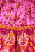 Honey Smock Dress - Pink Autumn Border